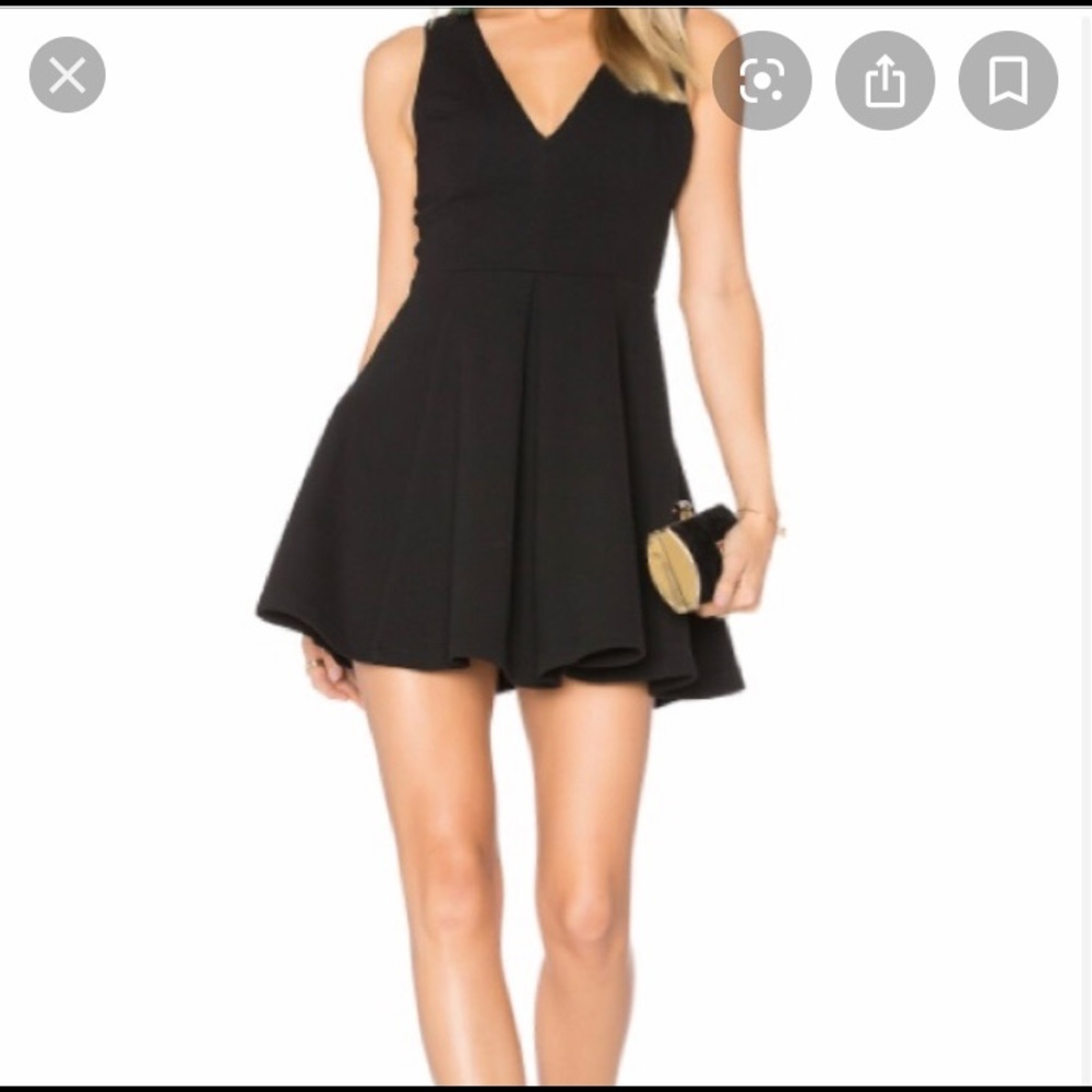 Lovers and Friends black skater dress
